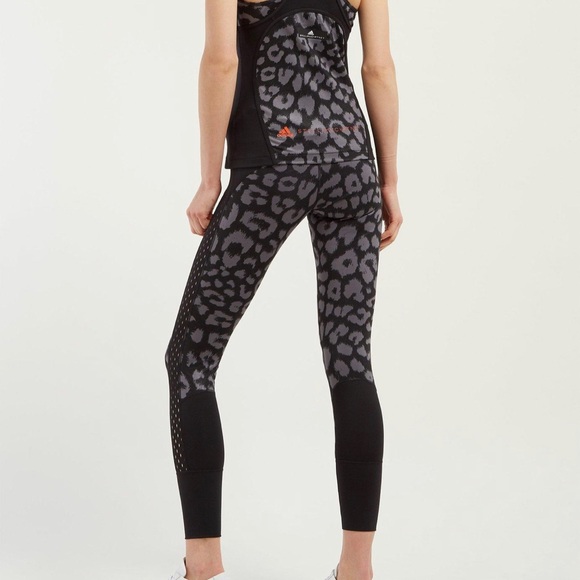 adidas By Stella McCartney Women's Believe This Comfort Leopard Print Leggings - Picture 4 of 4